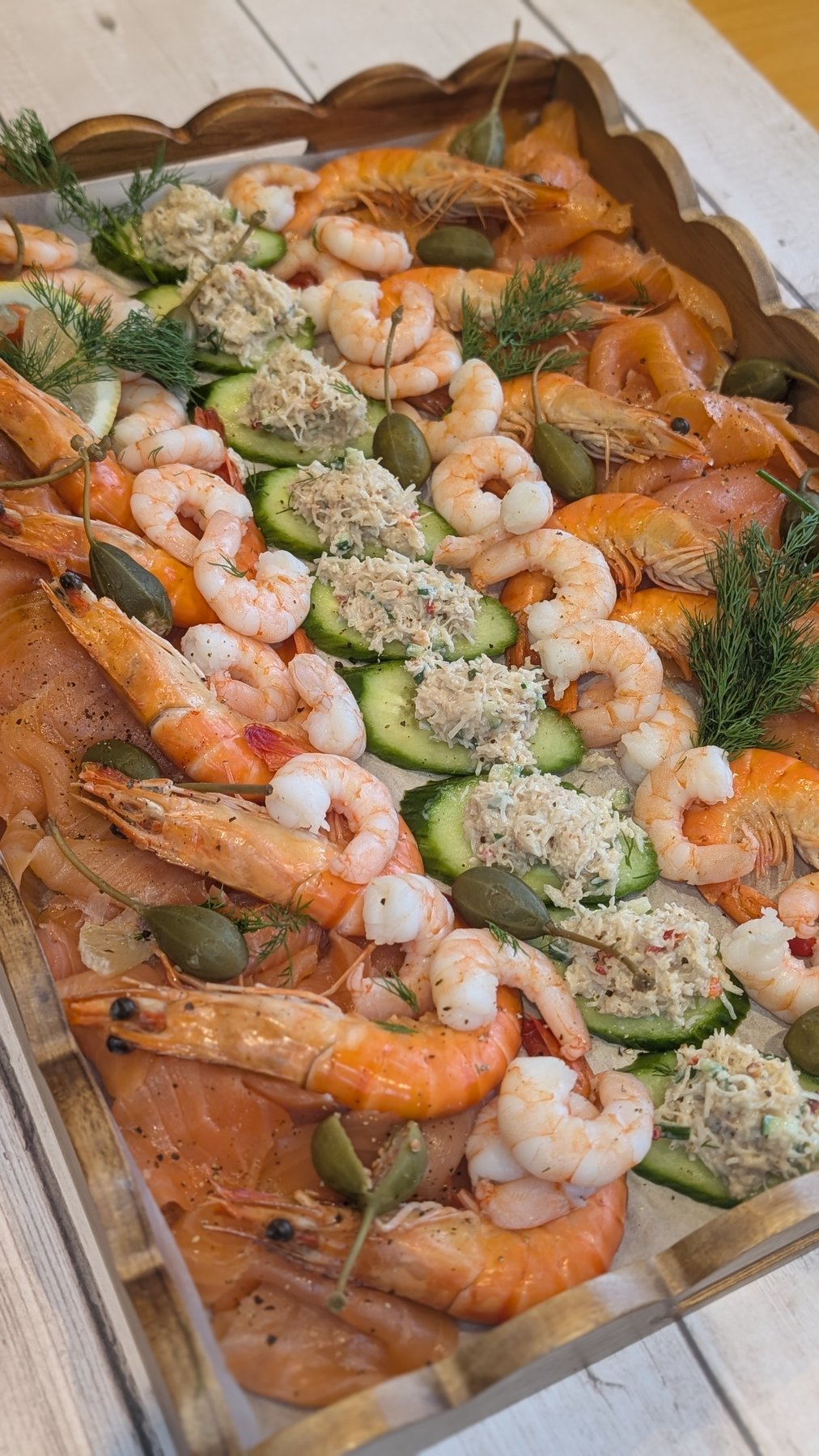 The Gone Fishing seafood platter